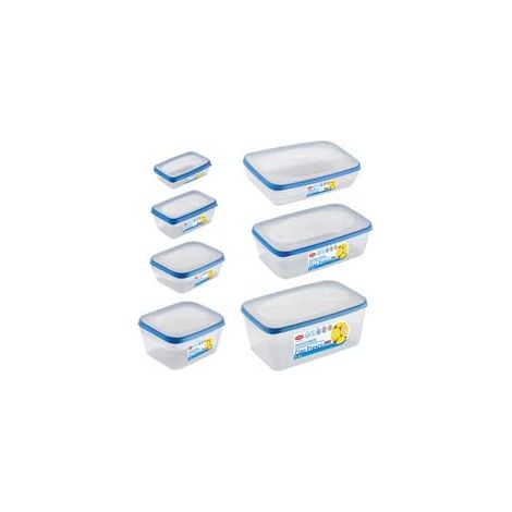 CONTENITORE CIAO FRESCO PER FRIGO- - lt.0,6 - 4 pezzi STEFANPLAST