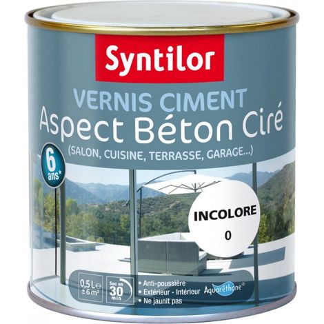 Vernice cementizia per esterni/interni SYNTILOR cemento, incolore, 0,5 l SYNTILOR