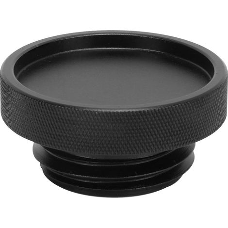 Bouchon de réservoir carburant rond en aluminium pour voiture, accessoire auto remplacement Outback XT 2005-2013 Noir (1/5)
