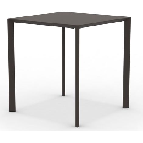Vermobil Tavolo Fox Autolivellante Quadrato 70 x 70 Cm H 75 Cm Bronzo (1/2)