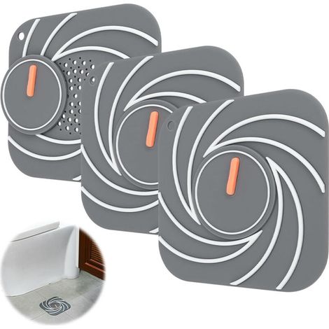 Filtro per lavello da cucina in silicone da 15 cm, filtro anti-intasamento per vasca da bagno - 3 pezzi -Crezuo