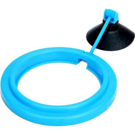 Anneau de Distribution Alimentaire pour Aquarium - Ventouse Puissante - Pour Poissons Flottants - Usage en Eau Douce ou Marine - 1 Pièce (1/5)