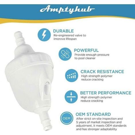 Adaptateur Vanne D'inversion - Pour Nettoyeur Piscine Polaris 280 180 380 480 3900 - Pièce De Remplacement (1/4)