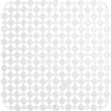 Tappetino per lavello da cucina, tappetino in PVC, protezione per lavello, tappetino drenante, per lavelli in acciaio inox e ceramica, 28 x 28 cm