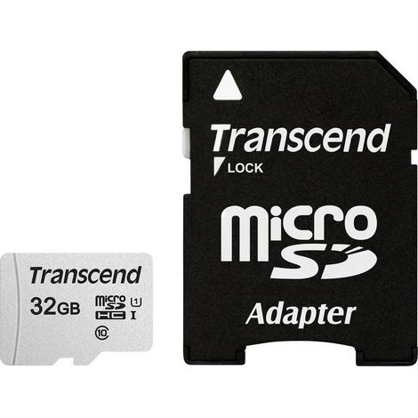 Transcend microSDHC 300S 32GB NAND Classe 10 (1/3)