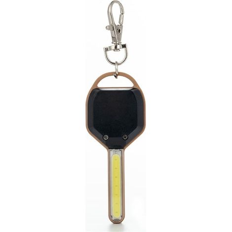Mini lampe torche LED porte-clés, veilleuse LED portable, éclairage d'urgence - Or (1/5)