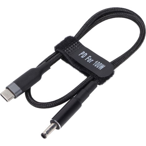 100-W-PD-Schnellladekabel für Laptops, USB-C-auf-DC-Anschluss, stabil und verschleißfest, für Zuhause und Büro, 1,5 m (1/5)