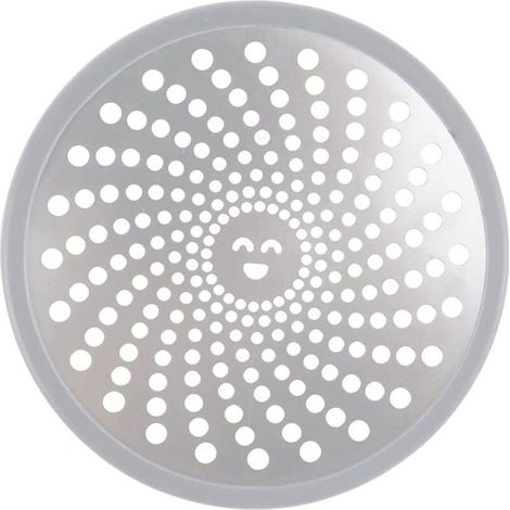 YMYNY Abfluss-Haarfänger, Duschabflussfilter, 11,2 cm Edelstahl-Abflussstopfen, Anti-Haar-Duschgitter für Badezimmer, Küche, Badewanne – Silber (1/4)