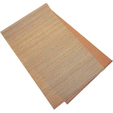 Dessous de plat en bambou pour la cérémonie du thé, set de table pour salon de thé, 30 x 0,1 cm, protège la surface de la table, 1 pièce (1/5)