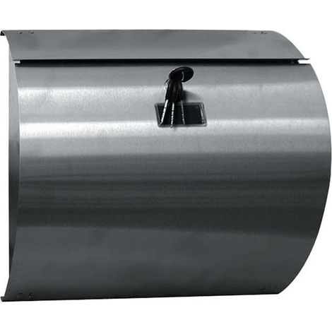 BOÎTE AUX LETTRES ACIER INOX GONDOLE