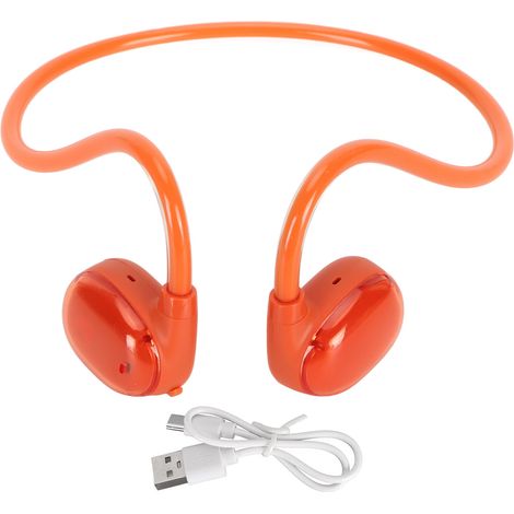 Casque sans fil Bluetooth 5.3 antibruit, étanche IPX4, double microphone, stéréo, ouvert, pour la course à pied (1/4)