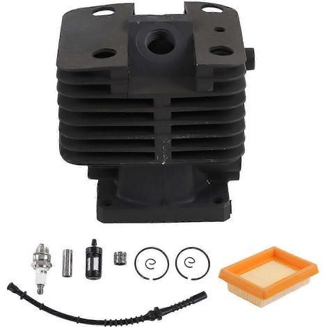 Kit cylindre tondeuse en fer haute dureté, résistant à l'usure, jeu de bougies pour Stihl FS120 FS200 FS250 (1/5)