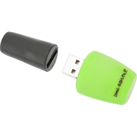 Clé USB 64GB Parfumée en Silicone Souple - Design Bouteille Parfum Cartoon, Transfert Rapide