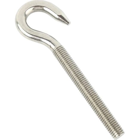 2 crochets à œillet, M6, inox 304, pour fixation et arrimage (1/5)