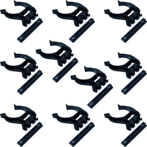 10x Clip pour PLINTHE A Visser Tenon Queue DE Sapin Plastique Pied DE Meuble 28MM 34MM Cuisine Salle DE Bain Ø28mm à Visser (1/2)