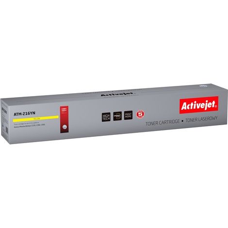 Activejet ATM-216YN Toner (Ersatz für Konica Minolta TN216Y Supreme 26000 Seiten gelb)
