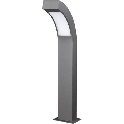 Lucande – Borne d'éclairage extérieur LED Lennik 60 cm – Aluminium IP54 – Économie d'énergie – Design moderne pour jardin et terrasse