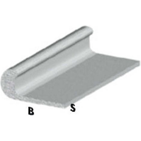 profil de griffe cm 200 h argent argent 18x1 mm tige de profil en aluminium
