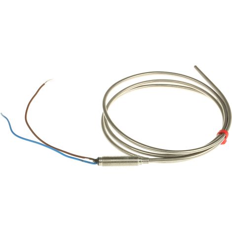 Thermocouple type K Ø 3mm, L 1m, +800°C max à Câble ( Prix pour 1 )