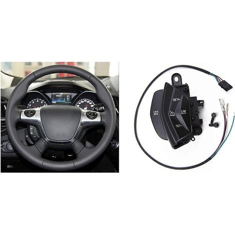 Tempomat-Schalter mit LIM-Taste am Lenkrad für Ford Focus 2012-2015