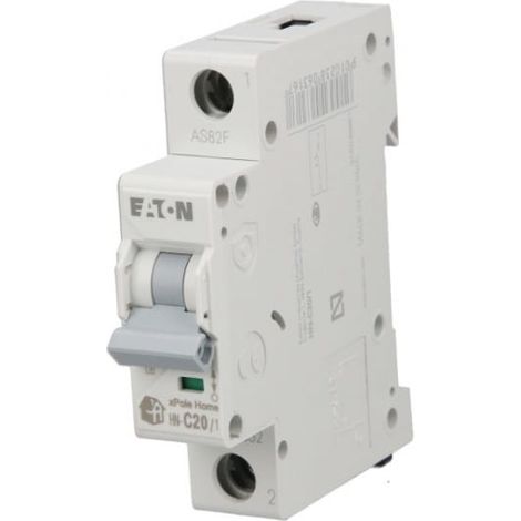 Interruttore automatico Eaton 6kA 1p C20 20A