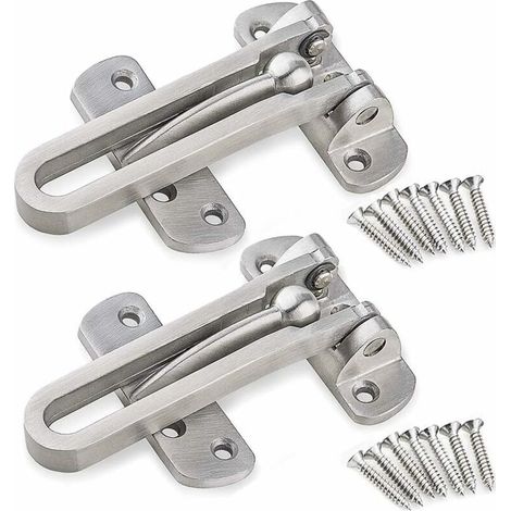 Set of 2 door seals with pivot, security chain, door and window lock to prevent burglaries - AquaForge (1/5)