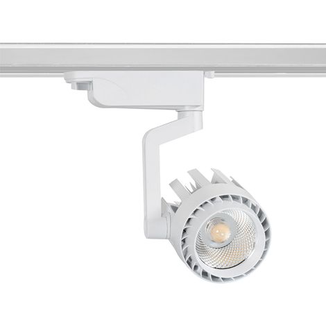 Faretto Binario LED Monofase 30W Dora (3000K - 4000K - 5000K) Bianco (1/5)