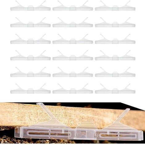 Set di 18 piccole trappole per api in plastica trasparente e riutilizzabili - Strumento per l'apicoltura e la manutenzione degli alveari da giardino (1/5)
