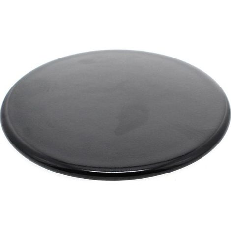 Burner Cap Large Shi Ny Black for Indesit/Cannon/Hotpoint Cookers and Ovens (1/3)