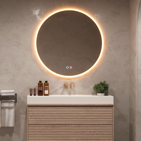 LEDIMEX - espejo redondo ø60cm LED antivaho (1/5)