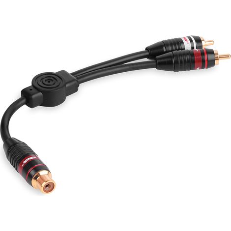 Adaptador 2x conector RCA cinch - toma RCA cinch premium vitalco (A3) (1/5)