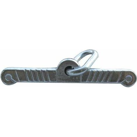 Système d'attache avec maillon ovale 8mm en acier zingué Tourniquet Chaîne Câble Corde Clôture Fil Grillage Jardin Champs Réglage