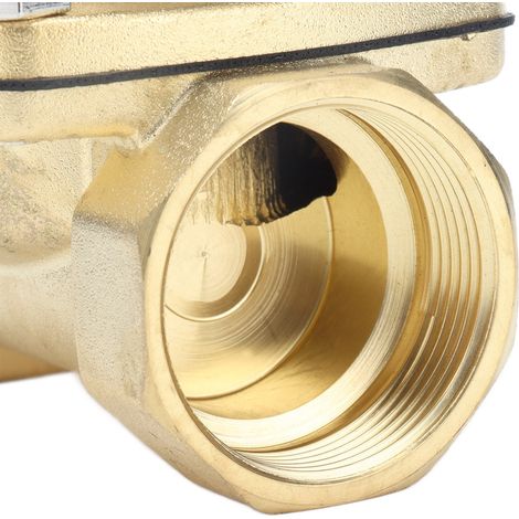 Électrovanne normalement ouverte 2W-40K, à membrane deux voies, en cuivre pur, 110 V CA (1/5)