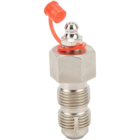 Graisseur excavatrice en acier inoxydable, capacité de charge élevée, référence 14635841, pièce de rechange pour pelle 140D, robuste et durable. (1/4)