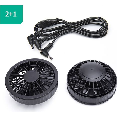 Lot de ventilateurs pour vêtements de climatisation, accessoires de refroidissement (1/5)