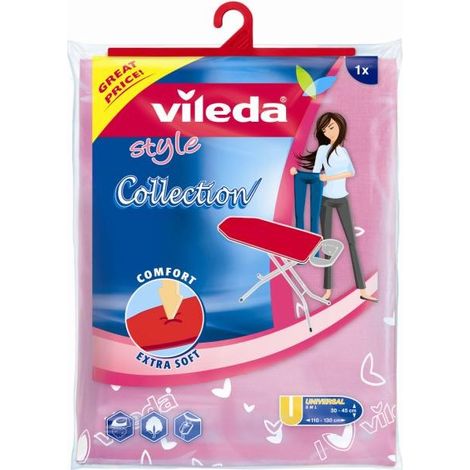 Copriasse da stiro Vileda style foderina Universale elasticizzata colore blu (1/5)