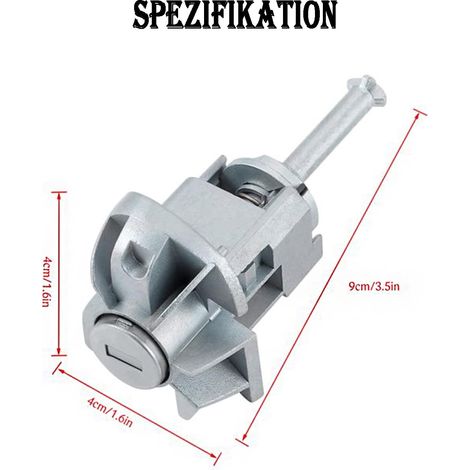 Cylindre de Serrure de Porte Avant Gauche Compatible avec BMW E46 325 330 M3 51217019975