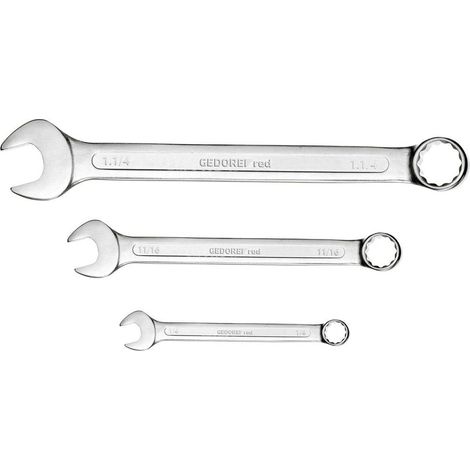 R09115016 Set di chiavi a bocca AF 1/4"-1.1/4" 16 pezzi