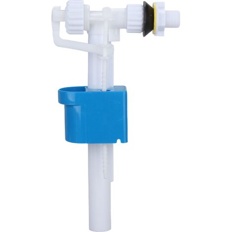 Sistema de descarga ajustable para entradas laterales de 3/8" y 1/2", válvula de entrada lateral roscada de latón de doble función. (1 pieza) (1/5)