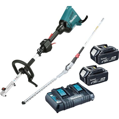 Makita DUX60PT2 Brushless 18v 36v Cordless Split Shaft Multi Tool Hedge Trimmer (1/3)