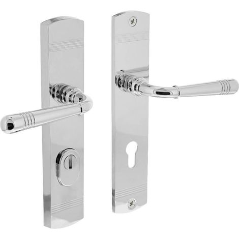 Quincaillerie de porte dérobée Helena PC 72mm chrome - 0016.377736