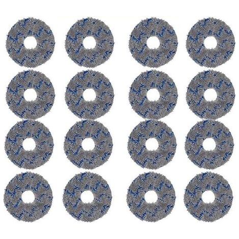 Tampons de nettoyage pour aspirateur Deebot X1 Omni/turbo T10 Turbo Chiffons de nettoyage lavables Remplacement de chiffon de nettoyage (1/3)