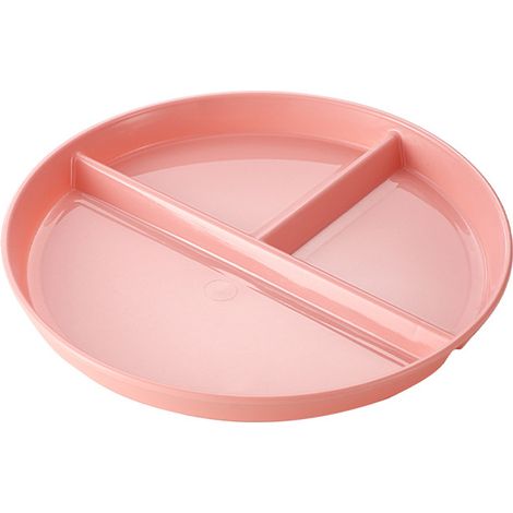 Assiette de contrôle des portions HOME, assiette compartimentée réutilisable en plastique avec 3 compartiments (1/5)