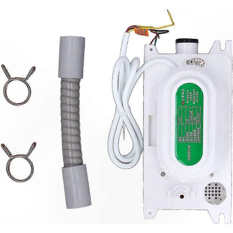 Pompe à condensats haute capacité compatible avec les systèmes CVC, pompe de vidange de déshumidificateur 100 L/heure avec réservoir récepteur de 500 ml, compatible avec une tension universelle de 100 (1/5)