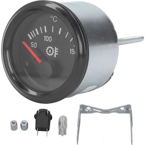 Jauge de température d'huile précis stable 52mm type pointeur, compteur de température d'huile 24V pour générateurs Cummins (1/5)