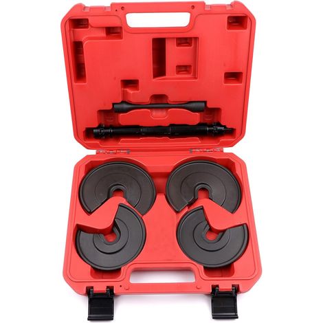 COMPRESOR DE MUELLES DE AMORTIGUADORES DE HORQUILLA TRASERA CON RANURA DE 30MM (1/5)
