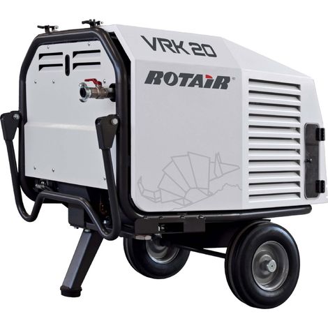 ELMAG Mobiler Baustellenkompressor ROTAIR VRK 16 AE - 8 bar mit HONDA-Motor GX 630 (1/5)