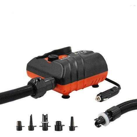 Pompe à Air électrique Portable 16PSI, pour Bateau Gonflable, Adaptée aux Surfeurs et aux Campeurs, Pompe électrique pour Planche à Pagaie 12V (1/4)