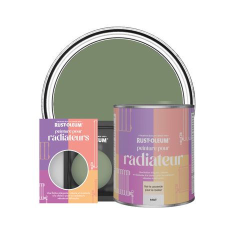 Peinture pour Radiateur, Finition Mate - Broussaille (1/2)