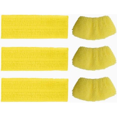 Lingettes de nettoyage pour aspirateurs Karcher SC1, SC2, SC3 et SC5 - Pièces de rechange et accessoires pour nettoyeurs vapeur (1/5)
